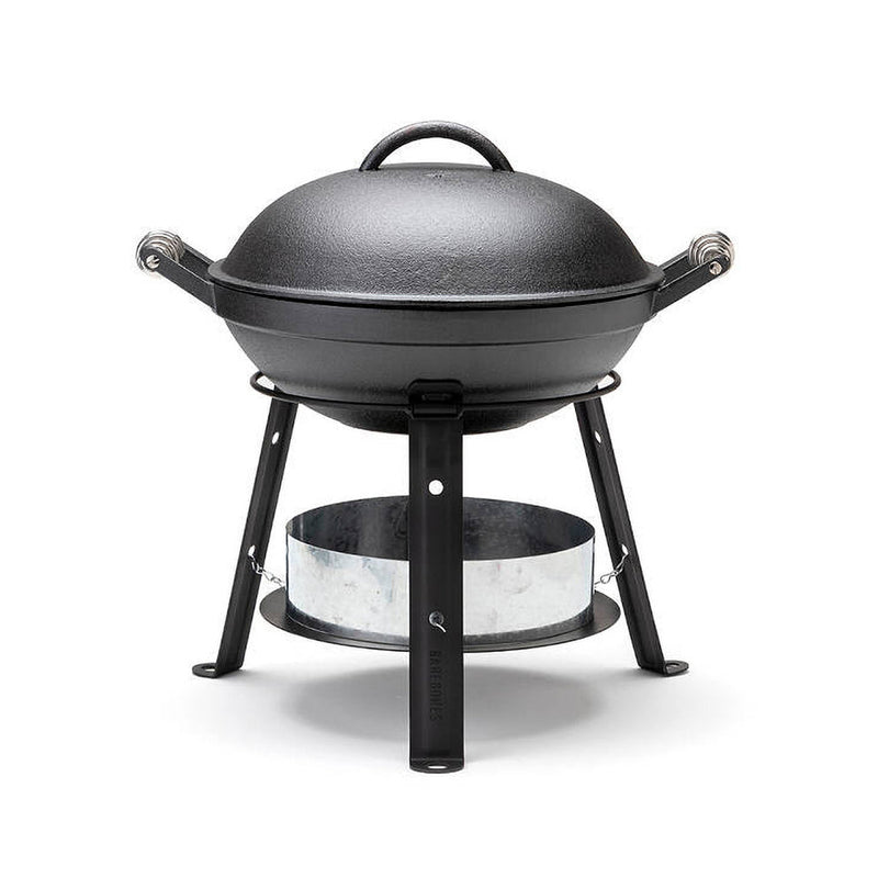 Parrilla de hierro fundido todo en uno