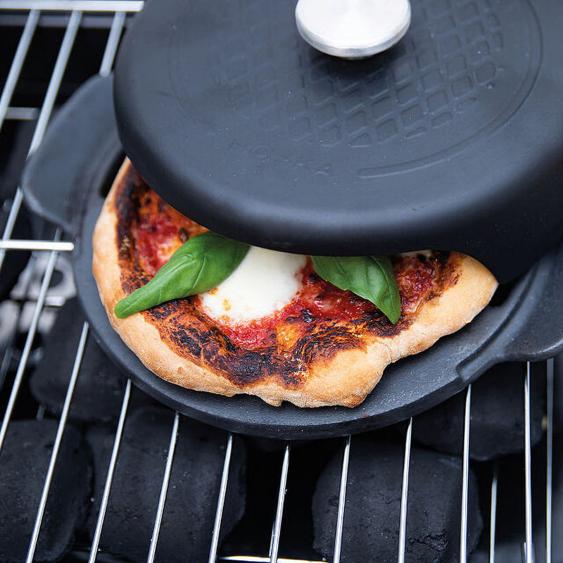 Máquina para hacer pizzas personales a la parrilla