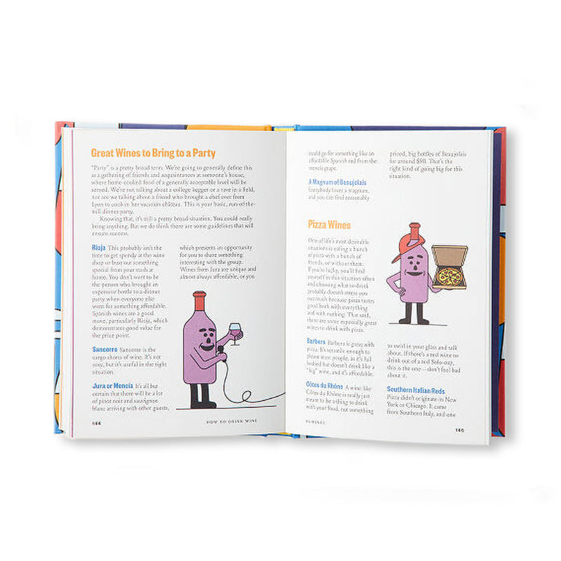 Libro para beber vino