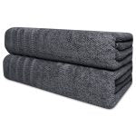 Juego de Toallas de Baño 2 piezas-100% algodón peinado,Toallas de 550 gsm