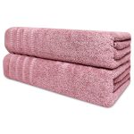 Juego de Toallas de Baño 2 piezas-100% algodón peinado,Toallas de 550 gsm