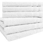 Juego de Toallas de Cara o Bidet 6 Piezas - 100% algodón peinado,Toallas de 550 gsm