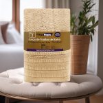 Juego de Toallas de Baño 2 piezas-100% algodón peinado,Toallas de 550 gsm