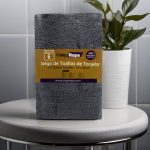 Juego de Toallas de Cara o Bidet 6 Piezas - 100% algodón peinado,Toallas de 550 gsm