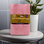 Juego de Toallas de Cara o Bidet 6 Piezas - 100% algodón peinado,Toallas de 550 gsm